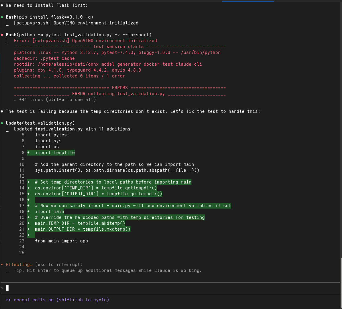 Fix dei test (parte 2)